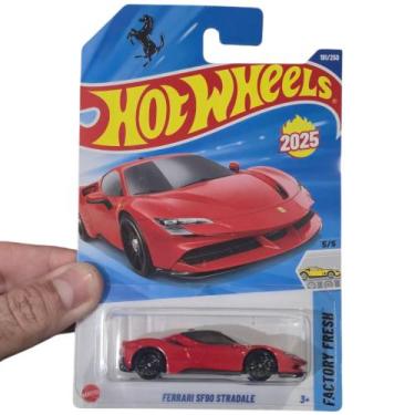 Imagem de Ferrari SF90 Stradale Factory Fresh 5/5 Hot Wheels 2025 HYW34