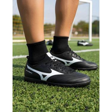 Imagem de Chuteira Mizuno Society Regent As Jr Preto Cod: 17036, Preto, 31