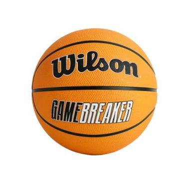 Imagem de Bola de Basquete Wilson Gamebreaker 7, Laranja