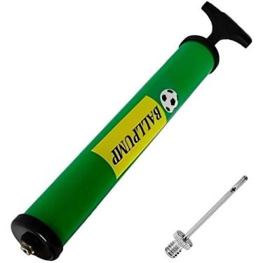 Imagem de Bomba de Ar Manual para Bola 23*6cm N240256-2 Verde - Quanhe