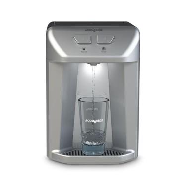 Imagem de Purificador de Água Natural e Gelada Prata Premium Acquabios Bivolt, B