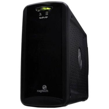 Imagem de Nobreak Ragtech Save Home 600va Interativa Bivolt 6 Tomadas Usb 115v P