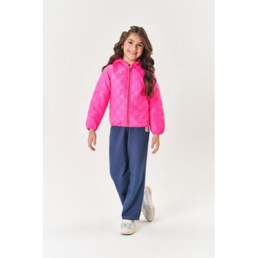 Imagem de Calça Infantil Menina Wide Leg Azul Mundo Cinti, Jeans escuro, 4
