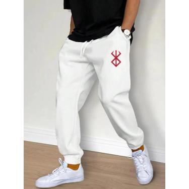 Imagem de Calça Masculina Casual com Cordão - Ideal para Treino, Corrida e Acade