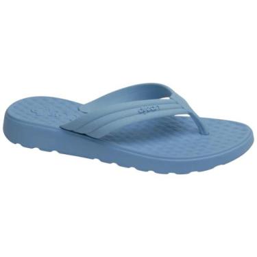Imagem de Chinelo Sandalia Tamanco Feminino Dijean Leve Esporão, Azul celeste, 3