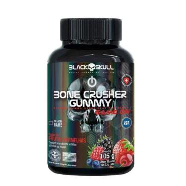 Imagem de Bone crusher  gummy blackskull - BLACK SKULL
