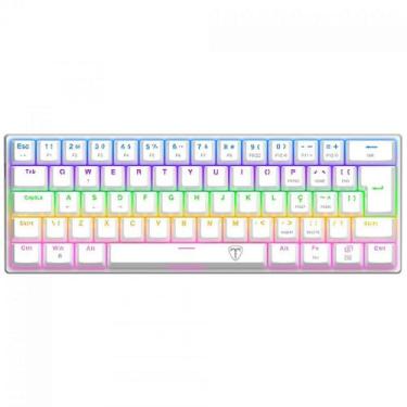 Imagem de Teclado Mecânico Gamer T-Dagger Arena, Rainbow, Switch Brown, 60%, ABN