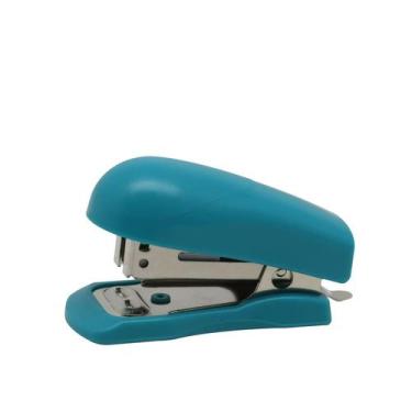 Imagem de Mini Grampeador Plástico Jocar Office  Cores Sortidas -, Turqueza