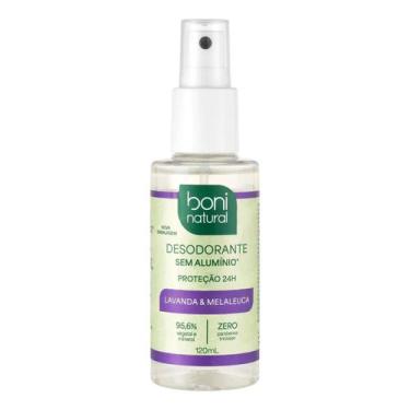 Imagem de Desodorante spray boni natural melaleuca & lavanda 120ml