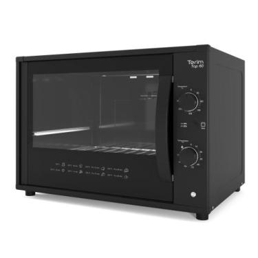 Imagem de Forno Terim Elétrico Bancada Top 60 Black, Preto, 110V