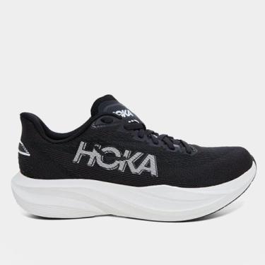 Imagem de Tênis Hoka Mach 7 Feminino, Preto, Chumbo, 38