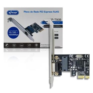 Imagem de Placa de Rede Pci-e 10/100/1000 - KP-T90B Knup