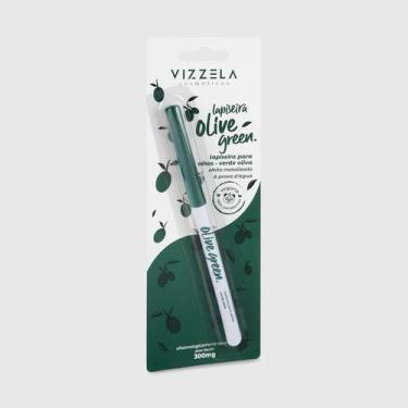 Imagem de Vizzela lapiseira para olhos olive green verde oliva