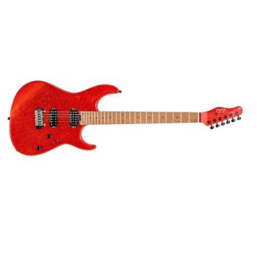 Imagem de Guitarra tagima zenith nyxx-z super strato escala clara org orange