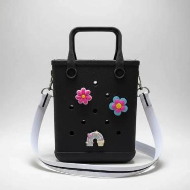 Imagem de Bolsa Eva Feminina Preta Personalizável Dridrica