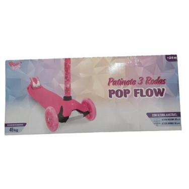 Imagem de Patinete 3 Rodas - Rosa Pop Flow TERRACO - Ciatoy