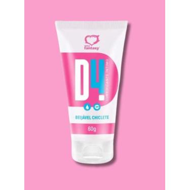 Imagem de D4 Gel Beijável Sexy Fantasy 60g  Chiclete, CHICLETE