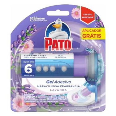 Imagem de Gel Adesivo Fragrância Lavanda com Aplicador Pato 1 Unidade