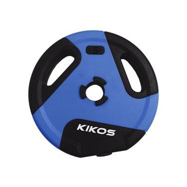 Imagem de Anilha 5kg Style Cement Ps para Musculação em Condomínios Azul Kikos