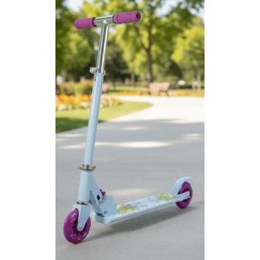 Imagem de Patinete Infantil 2 Rodas Dobrável Lilás Até 50kg - Congratulations St