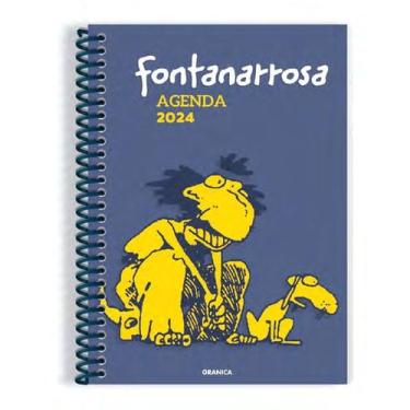 Imagem de Agenda Fontanarrosa 2024 Espiral Azul em espanhol - Granica