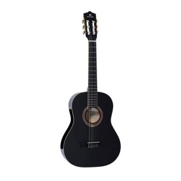 Imagem de Violao michael infantil nylon 3/4 go play vm13e preto