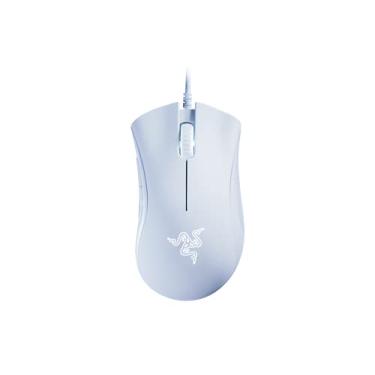 Imagem de Mouse Gamer Razer Deathadder Essential White Edition, Windows