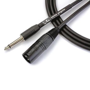 Imagem de Cabo Santo Angelo Microfone P10 x XLR M Ninja NM B 10FT 3.05 Metros