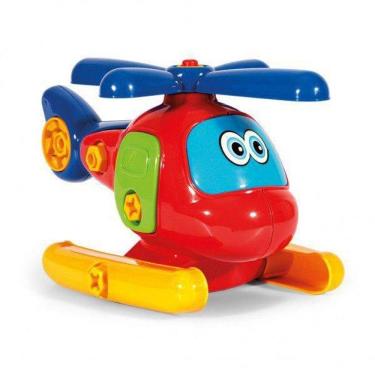Imagem de Helicóptero Didático Colorido
