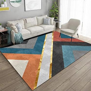 Imagem de Carpetes, decoração de interiores, tapetes de área grande para meninos e meninas, quarto de crianças, tapete de chão antiderrapante de fibra de poliéster, tapete de ioga, sofá de veludo de cristal sem pelos para sala de estar