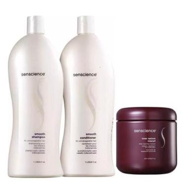 Imagem de Senscience Smooth - Shampoo+Condicionador 1L+Mascara Inner Restore Int