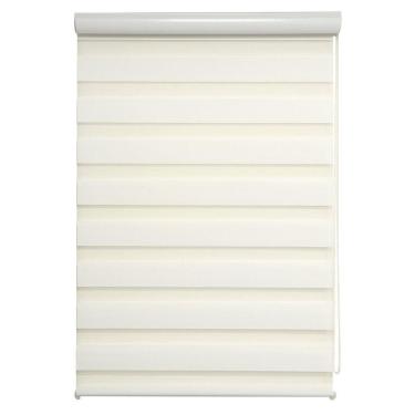 Imagem de Cortina Rolo Dia e Noite Branco 160X165cm Just Home Collection