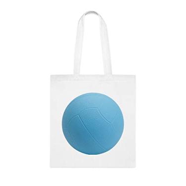 Imagem de Bolsa Dodgeball, sacola Dodgeball In Blue, presente Dodgeball, bolsa de ombro Dodgeball, bolsas reutilizáveis Dodgeball, cesta de Natal de aniversário, ideia de presente para ela,