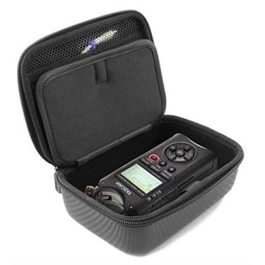 Imagem de CASEMATIX Estojo de viagem compatível com gravador portátil Tascam DR-40X, gravadores estéreo DR-05X ou interface de áudio digital portátil DR-07X – Inclui apenas estojo de transporte