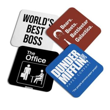 Imagem de Porta Copos Icons -The Office - Jps Info