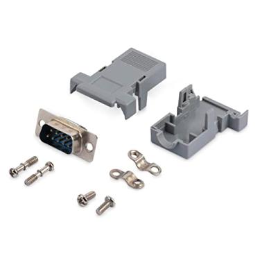 Imagem de StarTech. Com conector D-SUB de solda macho DB9 montado com revestimento traseiro de plástico (C9PSM)