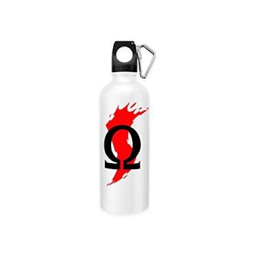 Imagem de Squeeze aluminio branco God Of War Logo 1