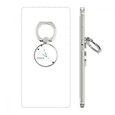 Imagem de Suporte de anel de telefone do zodíaco do signo de constelação Taurus com laço ajustável