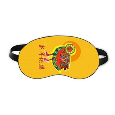 Imagem de Spring Happy New Year Sleep Eye Shield Soft Night Blindfold Shade Cover