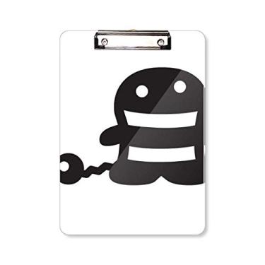 Imagem de Tail Happy Fear Halloween prancheta pasta, bloco de notas A4