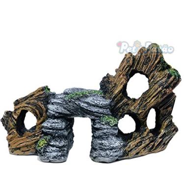 Imagem de FRAGATA ENFEITE ROCHA COM BURACOS 30x12x18 CM - UN