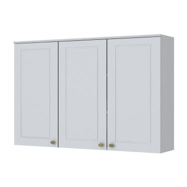 Imagem de Armário de Cozinha Henn Americana 3 Portas 120 cm C352-05 - Branco
