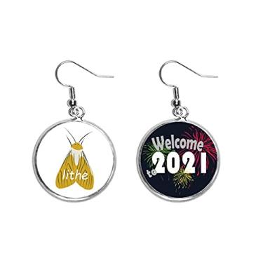 Imagem de Lithe — Pingente de orelha de fengófilo com asas de inseto joia 2021 Bênção