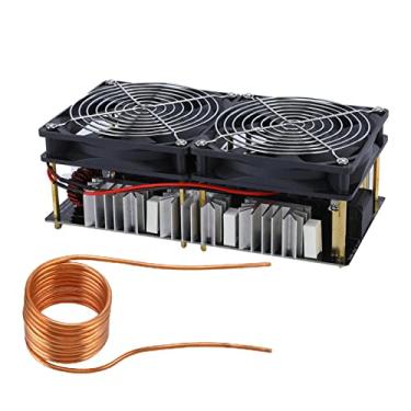 Imagem de Snsowed 2500W 50A DC 12-48V de Aquecimento por Indução ZVS Módulo de Fonte de Alimentação de Alta Frequência de Baixa Tensão Driver Flyback Aquecedor Bobina de Tesla para Tratamento Térmico de Fusão de