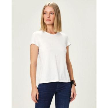 Imagem de Blusa Feminina Gola Careca Manga Curta Básica Malwee R. 4499