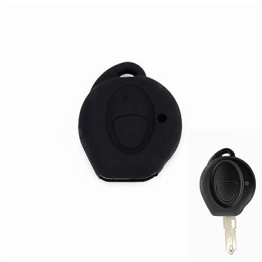 Imagem de Capa protetora de controle remoto automático Shell Silicone Car Key Case Fob Skin Holder, para Peugeot 206 106, para Mitsubishi Outlander RVR GAC ASX