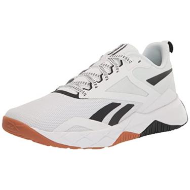 Imagem de Reebok Tênis masculino Nfx Cross Trainer, Branco/Preto/Goma, 7