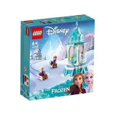Imagem de Lego Da Frozen 175 Pçs Carrossel Magico Anna E Elsa - 43218