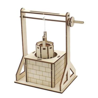 Imagem de Kokiya Diy polia bem modelo haste projetos de ensino desenvolvimento educacional ciência experimento kits de construção para presente aniversário