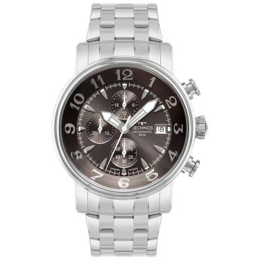 Imagem de Relógio Technos Masculino Grandtech Prateado JS15ENB/1M